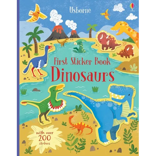 First Sticker Book Dinosaurs