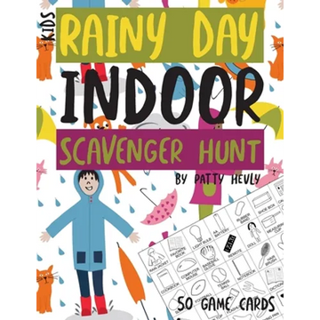Kids Rainy Day Indoor Scavenger Hunt - Paperback