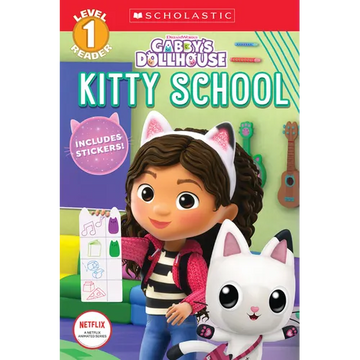 Kitty School (Gabby's Dollhouse: Scholastic Reader, Level 1) - Paperback