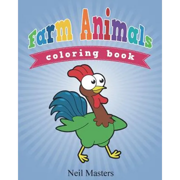 Farm Animals Coloring Book - Paperback