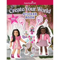 American Girl: Create Your World Sticker Book - Paperback