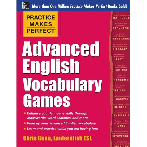 Practice Makes Perfect Advanced English Vocabulary Games
