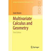 Multivariate Calculus and Geometry - Paperback