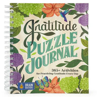 Gratitude Puzzle Journal: 365+ Activities for Practicing Gratitude Every Day - Spiral