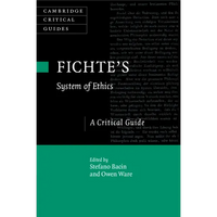 Fichte's System of Ethics - Paperback