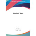 Kwakiutl Texts
