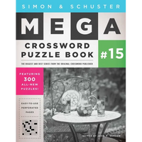 Simon & Schuster Mega Crossword Puzzle Book #15 - Paperback