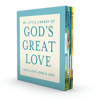 My Little Library of God's Great Love: Loved, Found, Near, Known - Board Book