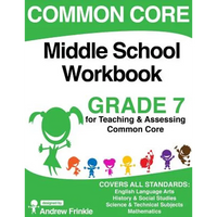 Common Core Middle School Workbook Grade 7 - Paperback