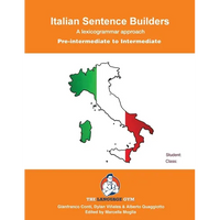Italian Sentence Builders - Pre Intermediate - Intermediate - Paperback