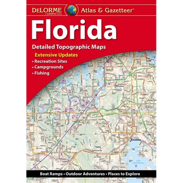 Delorme Atlas & Gazetteer: Florida - Paperback