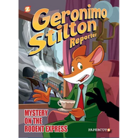 Geronimo Stilton Reporter Vol. 11: Intrigue on the Rodent Express - Hardcover