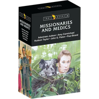 Trail Blazer Missionaries & Medics Box Set 2: Adoniram Judson, Amy Carmichael, Hudson Taylor, John G. Paton, and Paul Brand - Paperback