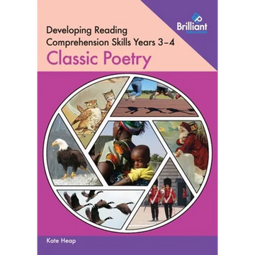 Developing Reading Comprehension Skills Years 3-4: Classic Children's Poetry - Paperback