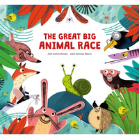 The Great Big Animal Race - Hardcover