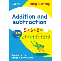 Collins Easy Learning Age 5-7 -- Addition and Subtraction Ages 5-7: New Edition - Paperback