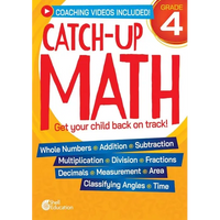 Catch-Up Math: 4th Grade - Paperback
