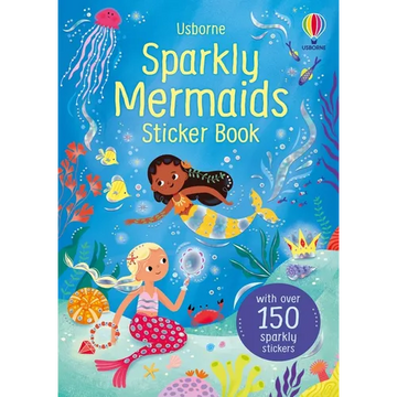 Sparkly Mermaids Sticker Book - Paperback