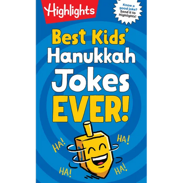 Best Kids' Hanukkah Jokes Ever!: Over 500 Hilarious Jokes for Hanukkah and Jewish Holidays, Fun-Filled Holiday-Themed Joke Book for Kids 6-12 - Paperback