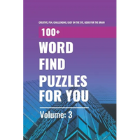 Word Find Puzzle Book: Search Word Puzzle Book - Paperback