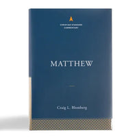 Matthew: The Christian Standard Commentary - Hardcover