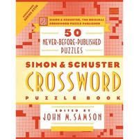 Simon & Schuster Crossword Puzzle Book: 50 Never-Before-Published Puzzles - Paperback