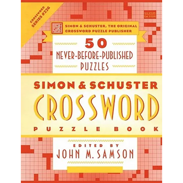 Simon & Schuster Crossword Puzzle Book: 50 Never-Before-Published Puzzles - Paperback