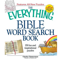 The Everything Bible Word Search Book: 150 Fun and Inspirational Puzzles - Paperback