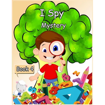 I Spy Mystery: Activity Book for Kids - Book 4- 120 Pages - Paperback