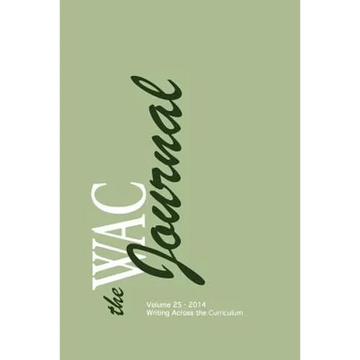 The WAC Journal 25 (Fall 2014) - Paperback