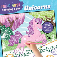 Magic Paper Coloring Book: Unicorns: Discover Hidden Patterns and Images! - Paperback