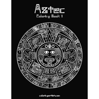 Aztec Coloring, Book 1 - Paperback