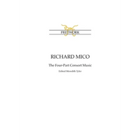 Richard Mico: The Four-Part Consort Music - Paperback