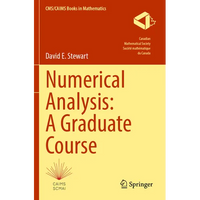 Numerical Analysis: A Graduate Course - Paperback