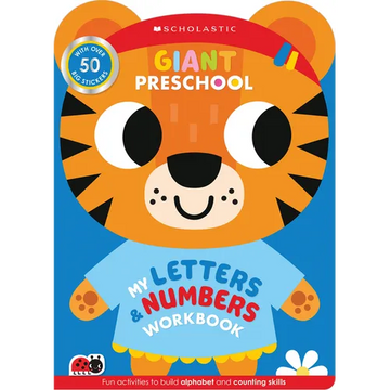 Giant Preschool: My Alphabet and Counting Workbook (Scholastic Early Learners) - Paperback