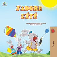 I Love Summer (French Children's Book) - Paperback