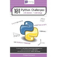 101 Python Challenges: With Solutions / Code Listings - Paperback