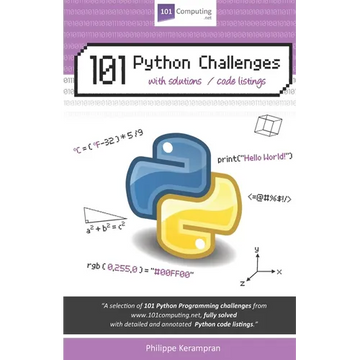 101 Python Challenges: With Solutions / Code Listings - Paperback