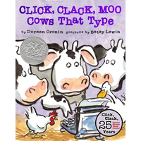 Click, Clack, Moo (25th Anniversary Edition): Cows That Type - Hardcover