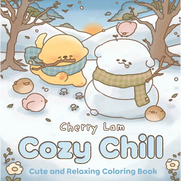 Cozy Chill: Cute and Relaxing Coloring Book - Paperback