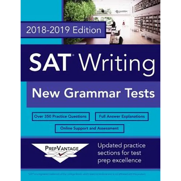 SAT Writing: New Grammar Tests, 2018-2019 Edition - Paperback