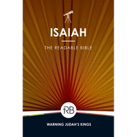 The Readable Bible: Isaiah - Paperback