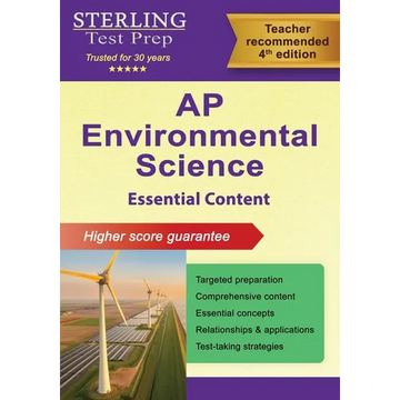 AP Environmental Science Essential Content: Comprehensive Review for Advanced Placement (AP) Exam - Paperback