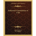 Anderson's Constitutions of 1738