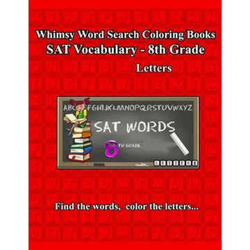 Whimsy Word Search, SAT Vocabulary - 8th grade - Paperback