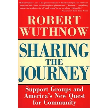 Sharing the Journey: Support Groups and the Quest for a New Community - Paperback