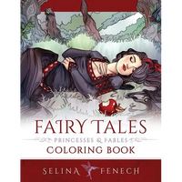 Fairy Tales, Princesses, and Fables Coloring Book - Paperback