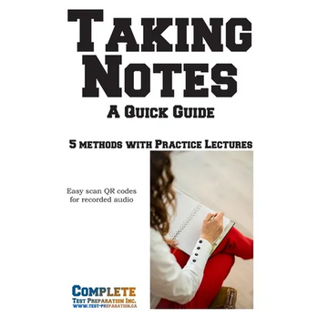 Taking Notes - A Quick Guide - Paperback