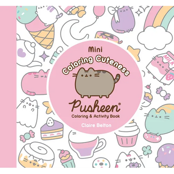 Mini Coloring Cuteness: A Pusheen Coloring & Activity Book - Paperback