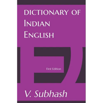 Dictionary Of Indian English - Paperback